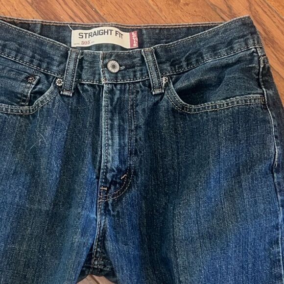 Levi’s straight fit 505 jeans 31 x 30 Excellent condition - Picture 4 of 11